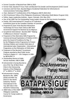 panay news greetings